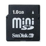 1GB MiniSD Memory Card