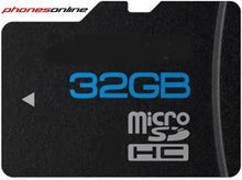 Load image into Gallery viewer, 32GB microSDHC Memory Card