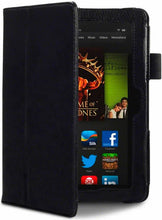 Load image into Gallery viewer, Amazon Kindle Fire HDX Folio Case - Black