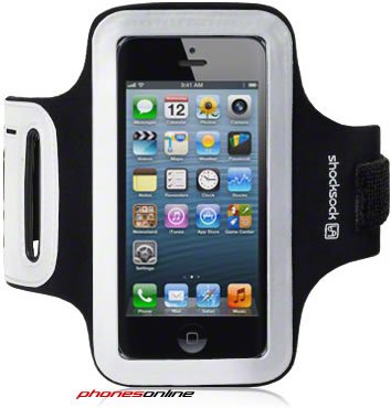 Apple iPhone 5/5S Sports Armband Case - Black