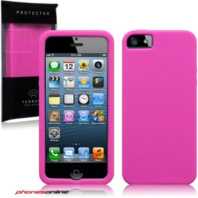 Apple iPhone 5 / 5S Silicone Skin Pink