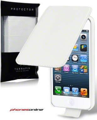 Apple iPhone 5 / 5S / SE Flip Case White