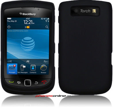 Blackberry 9800 Torch Hybrid Armour Case Black
