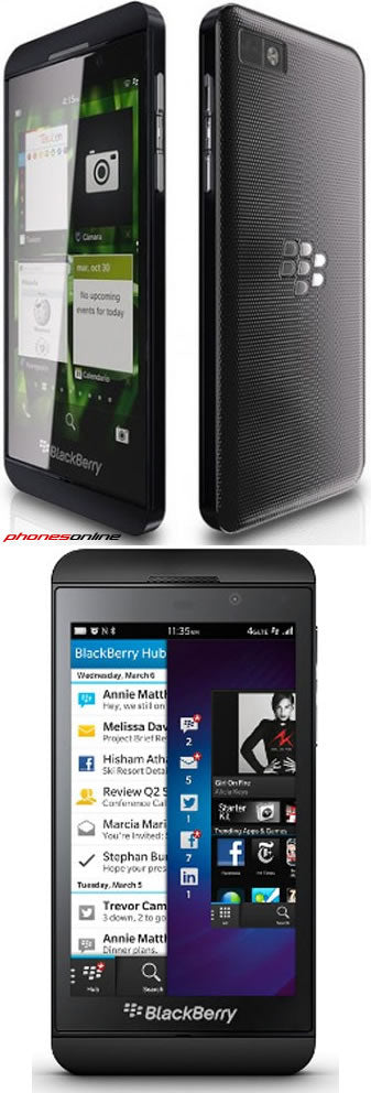 Blackberry Z10 Refurbished SIM Free - Black