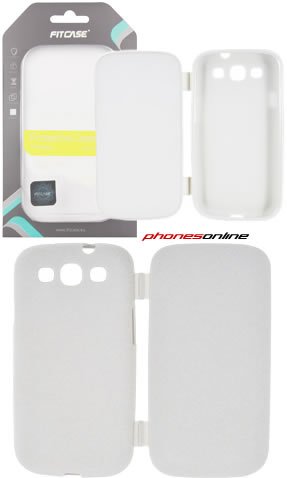 Samsung Galaxy S3  TPU Case White by FitCase