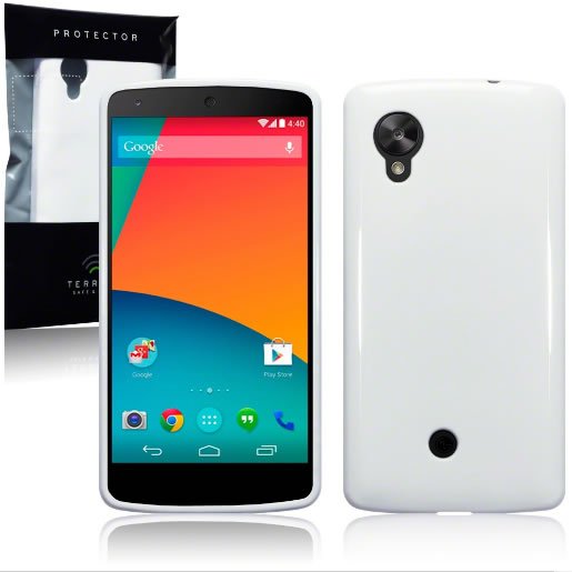 Google Nexus 5 Gel Skin Case - Black