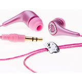 Hello Kitty Stereo Earphones Pink