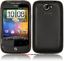 Load image into Gallery viewer, HTC Wildfire Gel Case Grey