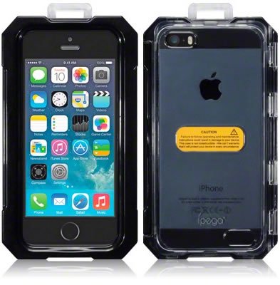 iPhone 5 / 5S Waterproof Tough Case - Black