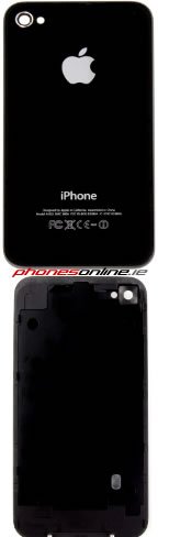 Apple iPhone 4S Back Cover Black