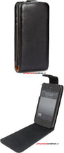 Load image into Gallery viewer, iPhone 4 / 4S Flip Case Black