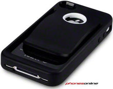 Load image into Gallery viewer, iPhone 4S / 4 Belt Holder  Hard Case Black