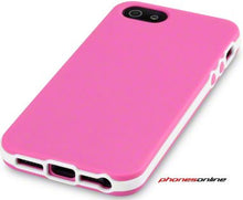Load image into Gallery viewer, iPhone 5 / 5S Bumper with Hard Shell Case Pink
