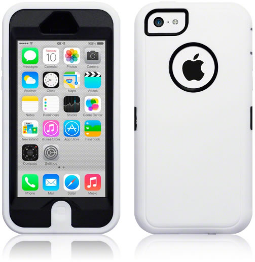 iPhone 5C Endurance Rugged Case - White