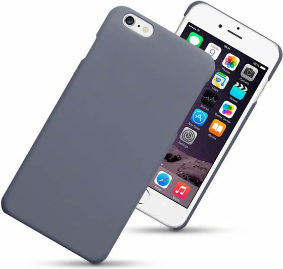 Apple iPhone 6 Plus Hard Shell Cover - Grey