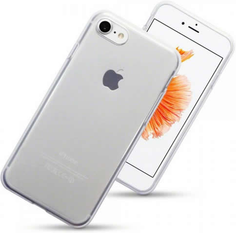Apple iPhone 7 Plus Gel Cover - Clear Transparent