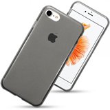 Apple iPhone 7 Plus Gel Skin Case - Smoke Black