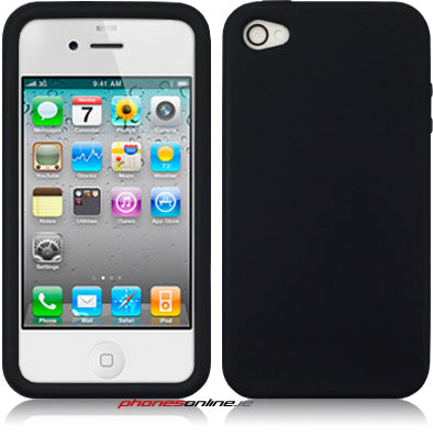 iPhone 4 Silicon Skin Black
