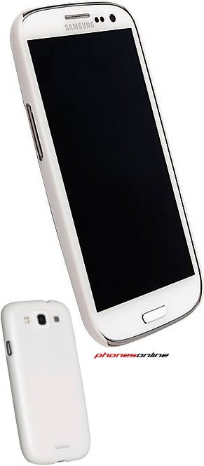 Krusell ColourCover Samsung Galaxy S3 Back Case White