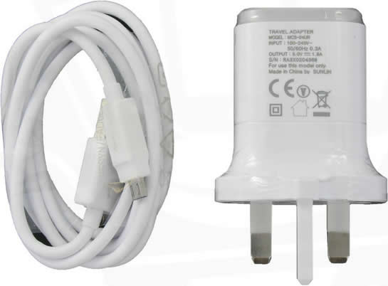 LG MCS-04UR USB Pin USB Charger with Data Cable –