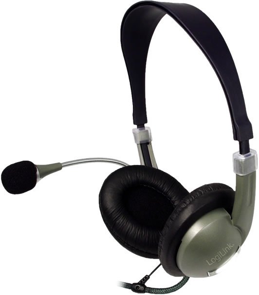 LogiLink HS0016 Multimedia Stereo Headset with Microphone