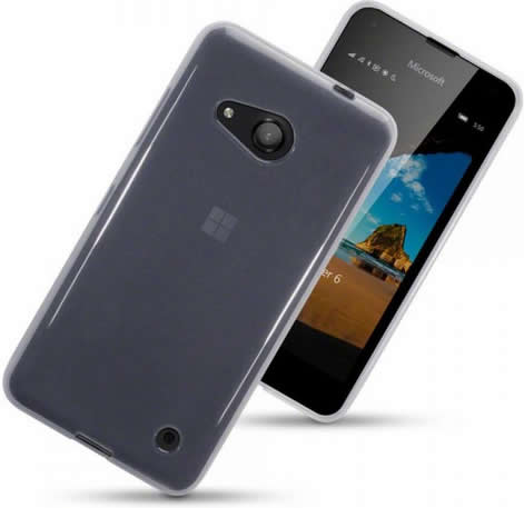 Microsoft Lumia 550 Gel Cover - Clear