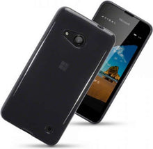 Load image into Gallery viewer, Microsoft Lumia 550 Gel Cover - Black