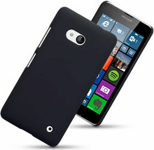 Load image into Gallery viewer, Microsoft Lumia 640 Hard Shell Back Cover - Black