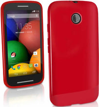 Load image into Gallery viewer, Motorola Moto E Gel Case - Red