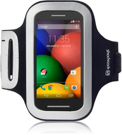 Motorola Moto E Sports Armband Case - Black