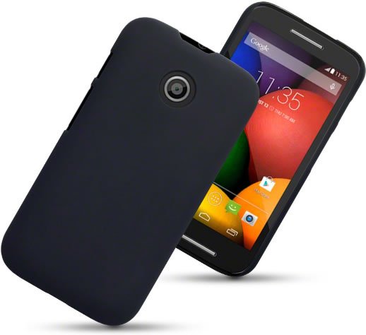 Motorola Moto E Hard Shell Case - Black