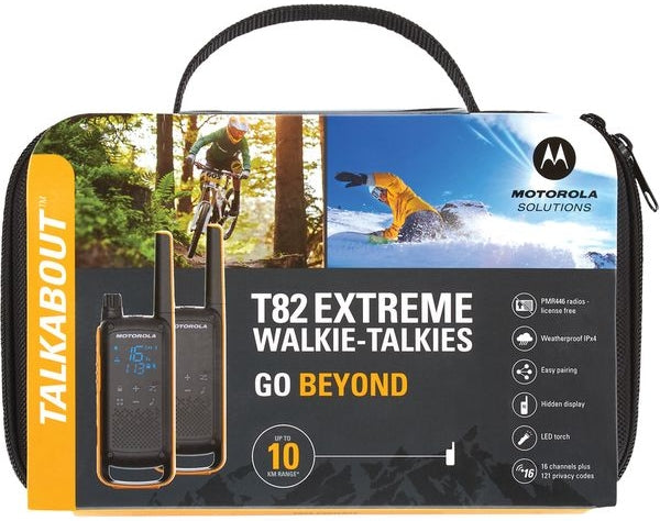 Motorola Talkabout T82 Extreme Walkie Talkie Twin Pack