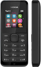 Load image into Gallery viewer, Nokia 105 EU Dual SIM Phone - Black