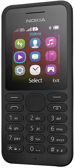 Nokia 130 2017 Dual SIM - Black