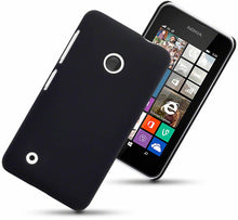 Load image into Gallery viewer, Nokia Lumia 530 Hybrid Armour Hard Case - Black