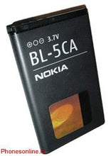 Load image into Gallery viewer, Nokia BL-5CA Genuine Battery for 1208, 1209, 1680