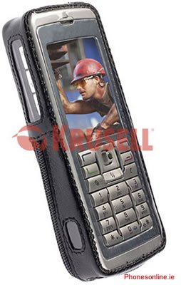 Krusell  Nokia E60 Leather Case