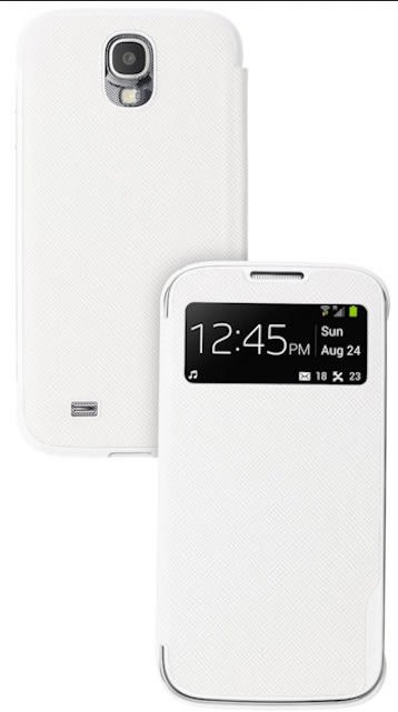 Official Samsung Galaxy S4 S-View Cover White