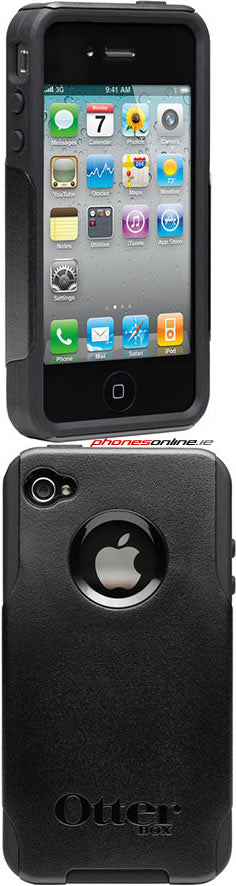 Otterbox Commuter Case Black for iPhone 4S