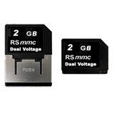 2GB RS-MMC Dual Voltage Memory Card