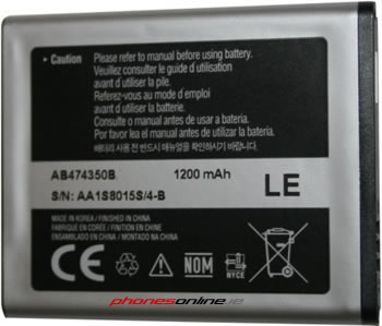 Samsung AB474350B Battery for GT-B5722 DuoS