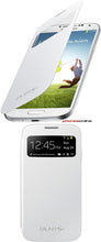 Load image into Gallery viewer, Samsung Galaxy S4 S View Cover White EF-CI950BWEGWW