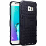 Load image into Gallery viewer, Samsung Galaxy S6 Edge Plus Rugged Case - Black