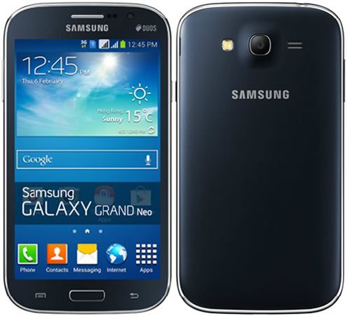 Samsung Galaxy Grand Neo Plus Dual SIM Phone - Black