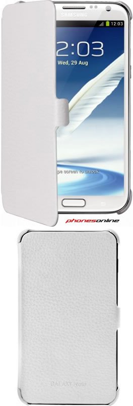 Samsung Galaxy Note 2 Official Flip Case White