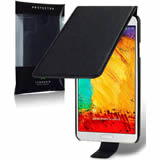 Load image into Gallery viewer, Samsung Galaxy Note 3 Flip Case - Black