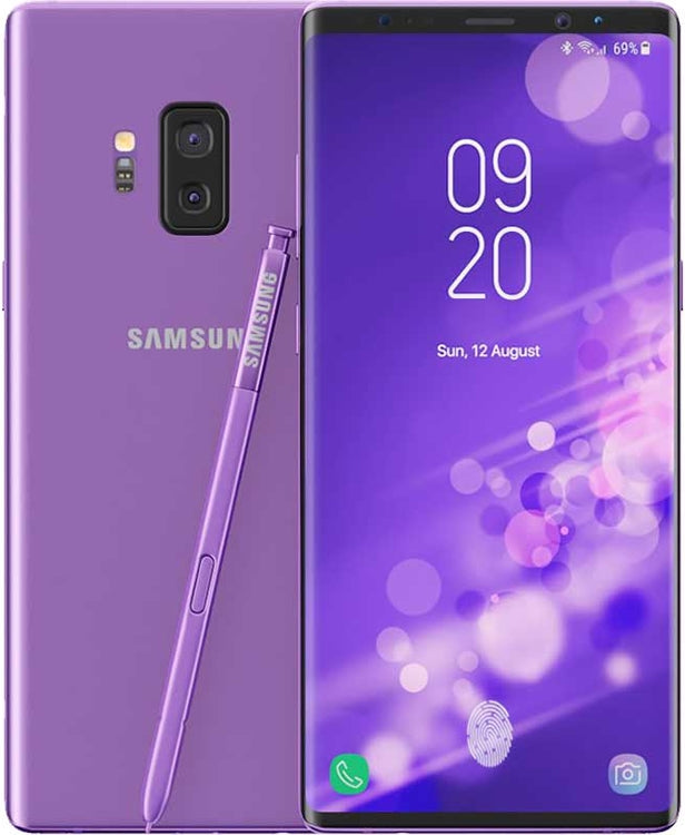 GalaxyNote9 ラベンダーパープル SIMフリー 中古 Galaxy Note9