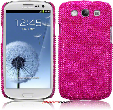 Samsung Galaxy S3 Diamante Case Pink
