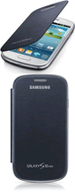 Load image into Gallery viewer, Samsung Galaxy S3 Mini Official Flip Case Blue