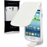 Load image into Gallery viewer, Samsung Galaxy S3 Mini Flip Case White